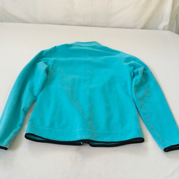GEAR Luxe Fleece Full Zip Jacket Size Large Blue - Picture 8 of 15